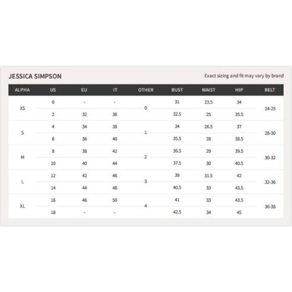 NWT Jessica Simpson White Black Bikini Swim Set Size Small - Picture 6 of 6